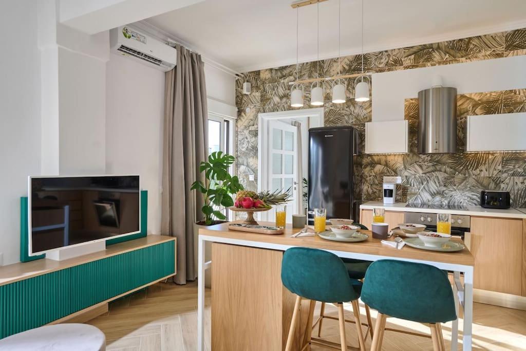 Kaizen Chania - New Central Apartment Just 350M Away With Private Jacuzzi And Free Parking! Chrissi Akti Chania Exterior foto