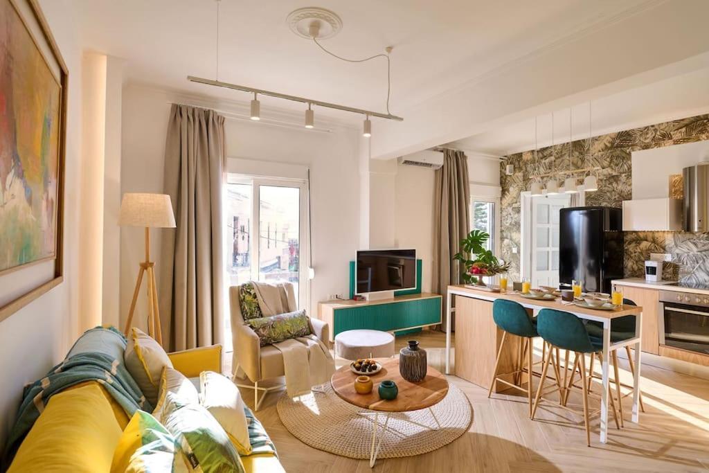 Kaizen Chania - New Central Apartment Just 350M Away With Private Jacuzzi And Free Parking! Chrissi Akti Chania Exterior foto